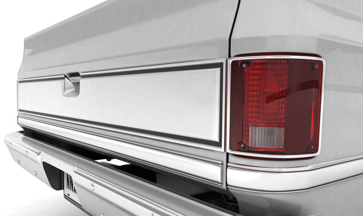 GENERIC PICKUP TRUCK 1 3D model_10