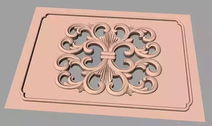 Artcam Aspire 3D relief models STL Files used for CNC E577