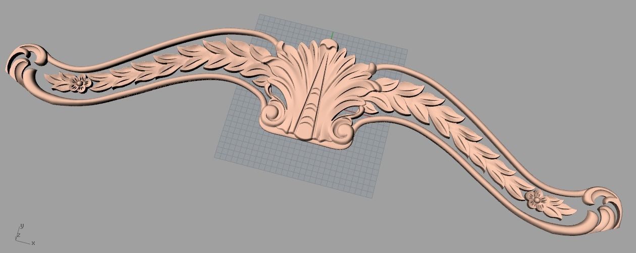 Artcam Aspire 3D relief models STL Files used for CNC E573 3D model_1