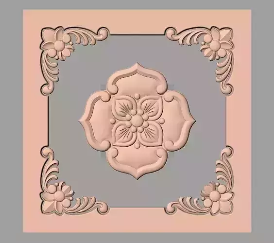 Artcam Aspire 3D relief models STL Files used for CNC E572