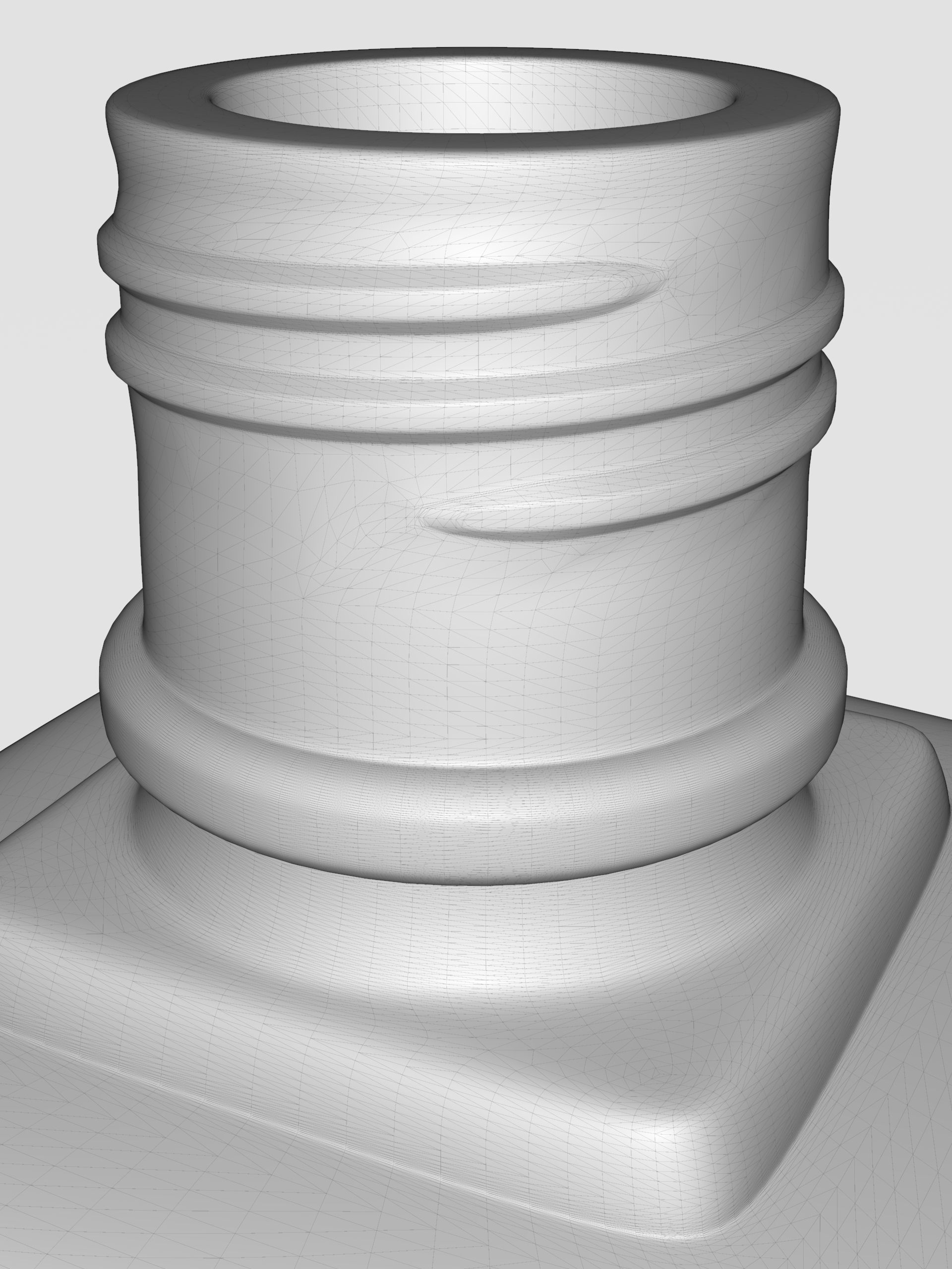 Nail Polish with realistic brush 3D model_7