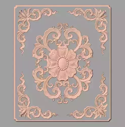 Artcam Aspire 3D relief models STL Files used for CNC E570