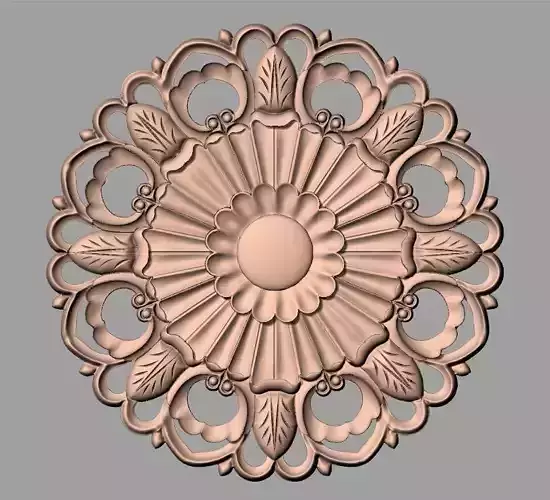 Artcam Aspire 3D relief models STL Files used for CNC E569 3D model