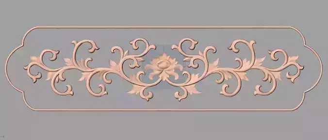 Artcam Aspire 3D relief models STL Files used for CNC E568