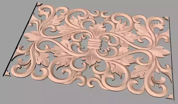 Artcam Aspire 3D relief models STL Files used for CNC E567 3D model