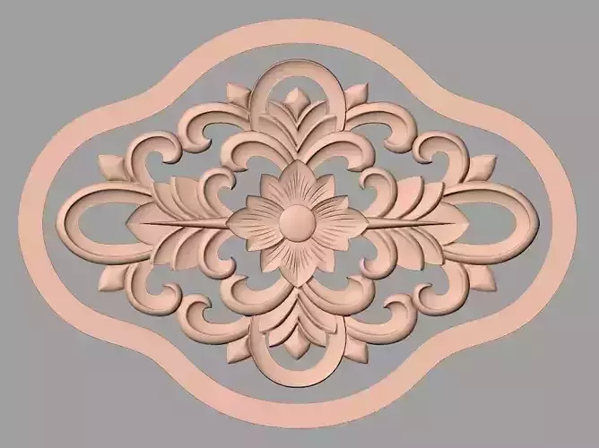 Artcam Aspire 3D relief models STL Files used for CNC E564