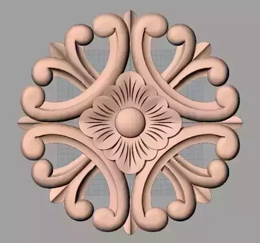 Artcam Aspire 3D relief models STL Files used for CNC E561