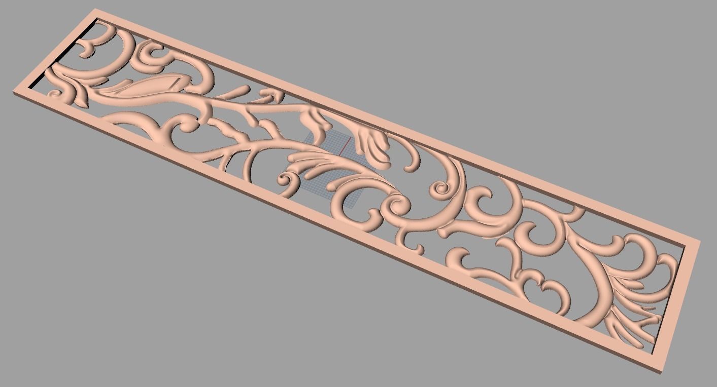 Artcam Aspire 3D relief models STL Files used for CNC E558 3D model_1