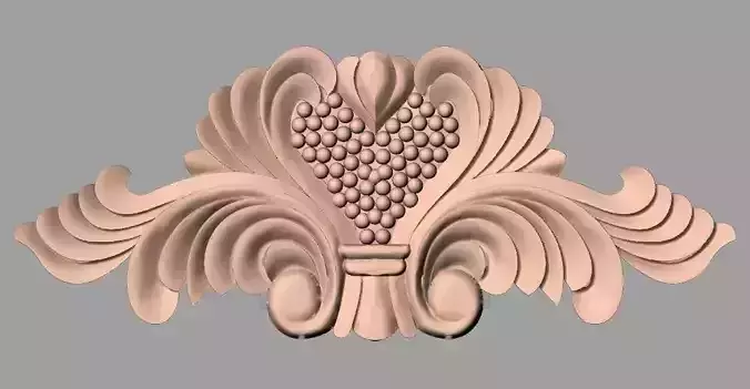 Artcam Aspire 3D relief models STL Files used for CNC E552 3D model