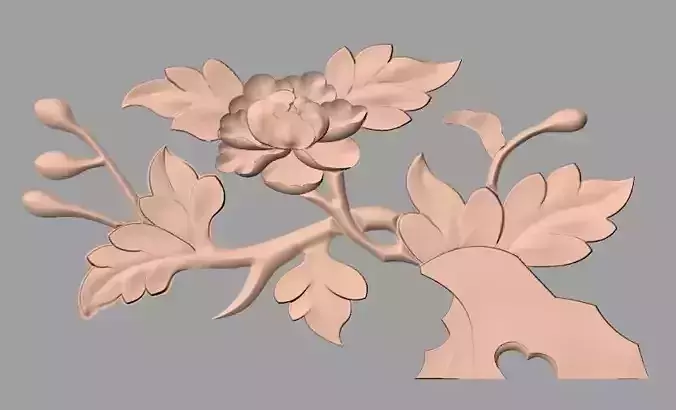 Artcam Aspire 3D relief models STL Files used for CNC E551