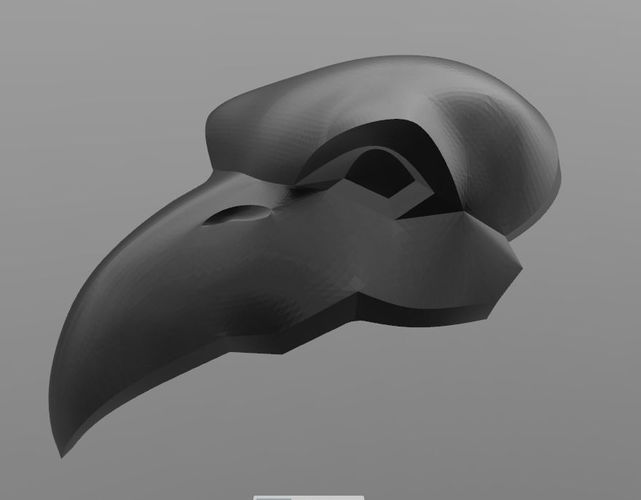 Overwatch Nevermore Reaper Shoulder Pad 3D print model