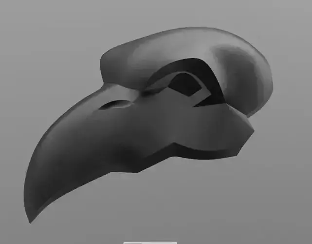 Overwatch Nevermore Reaper Shoulder Pad 3D print model