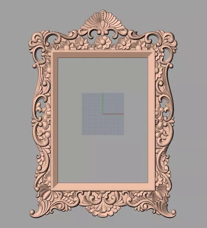Artcam Aspire 3D relief models STL Files used for CNC E649 3D model_0