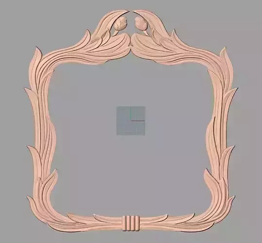 Photo frame 3D relief models STL Files used for CNC Router E648