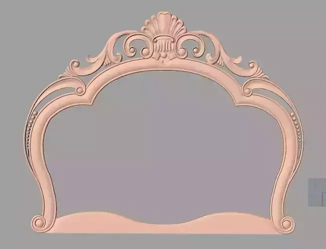 Photo frame 3D relief models STL Files used for CNC Router E647