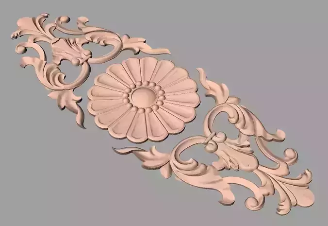 Artcam Aspire 3D relief models STL Files used for CNC E638