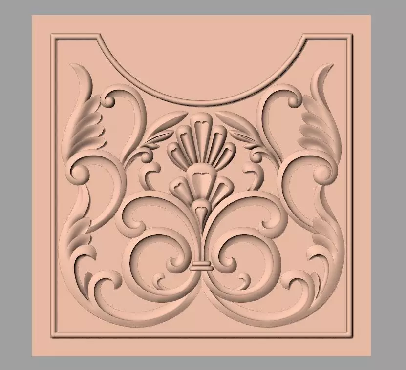 Artcam Aspire 3D relief models STL Files used for CNC E637 3D model_0