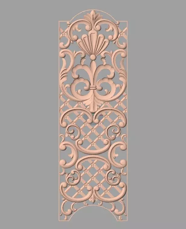 Artcam Aspire 3D relief models STL Files used for CNC E636 3D model