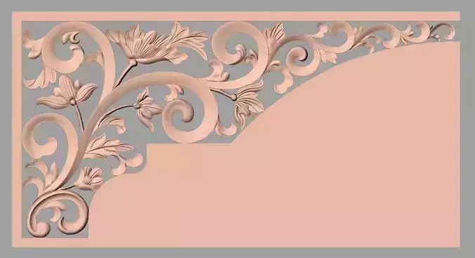 Artcam Aspire 3D relief models STL Files used for CNC E633