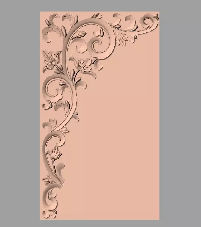 Artcam Aspire 3D relief models STL Files used for CNC E632 3D model_0