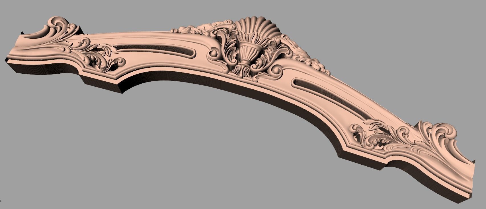 Artcam Aspire 3D relief models STL Files used for CNC E631 3D model_1