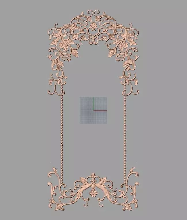 Artcam Aspire 3D relief models STL Files used for CNC E630 3D model