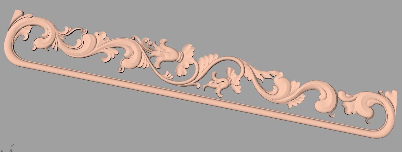 Artcam Aspire 3D relief models STL Files used for CNC E626 3D model_1