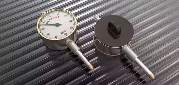 Dail Indicator Free 3D model