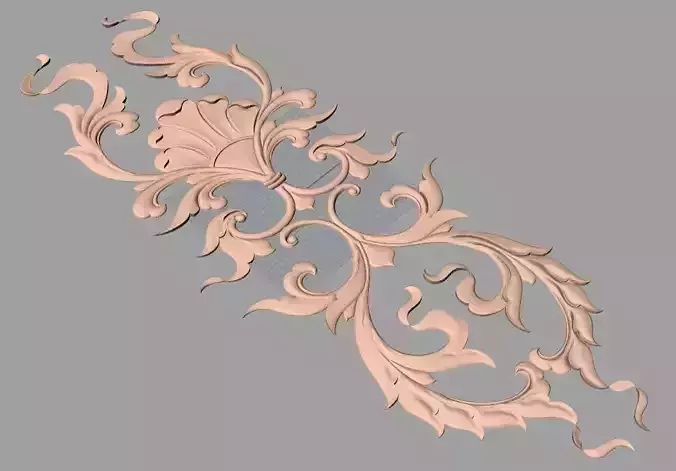 Artcam Aspire 3D relief models STL Files used for CNC E609 3D model