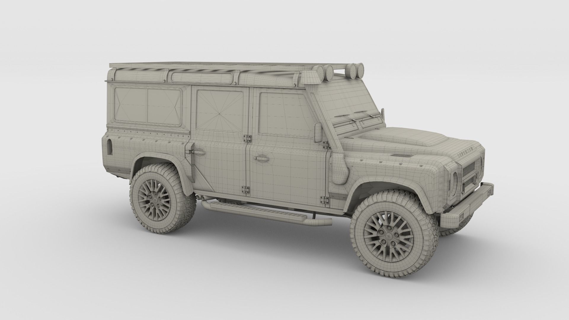 Land Rover Defender 110 Custom v2 3D model_32