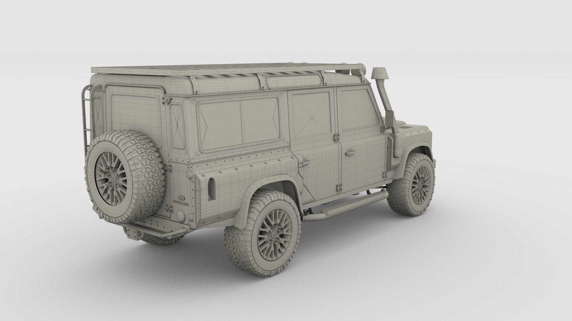 Land Rover Defender 110 Custom v2 3D model_28