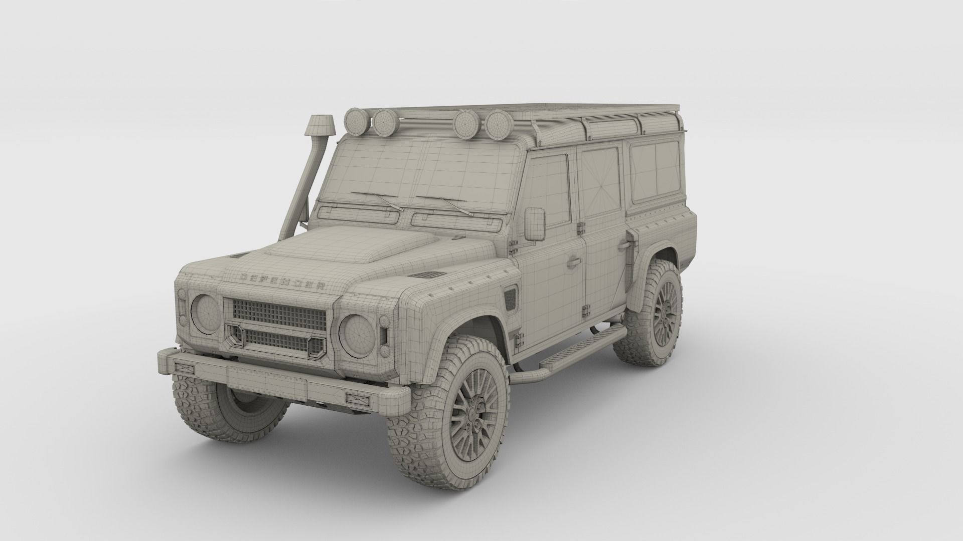Land Rover Defender 110 Custom v2 3D model_23