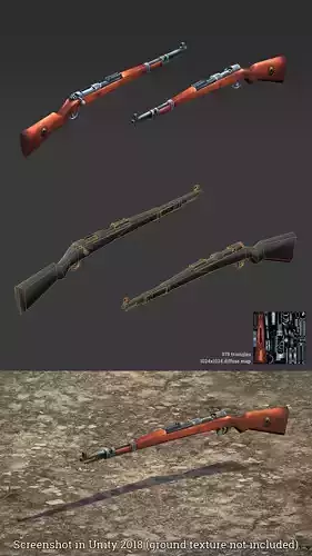Stylized Karabiner 98k Rifle