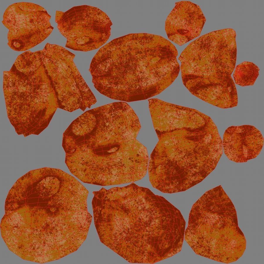 Mexican Tacos with Salat 3D model_12