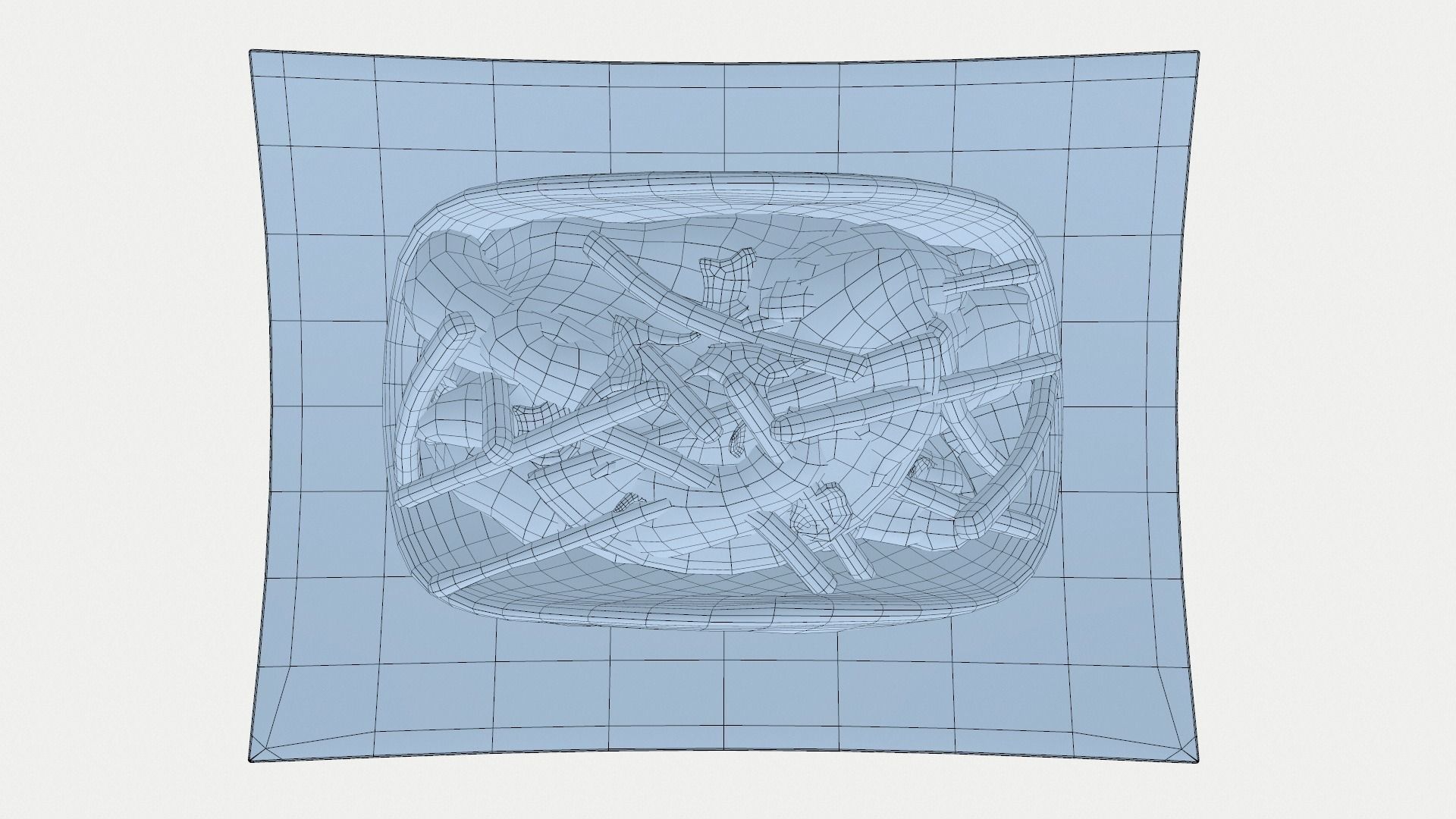 Mexican Tacos with Salat 3D model_7