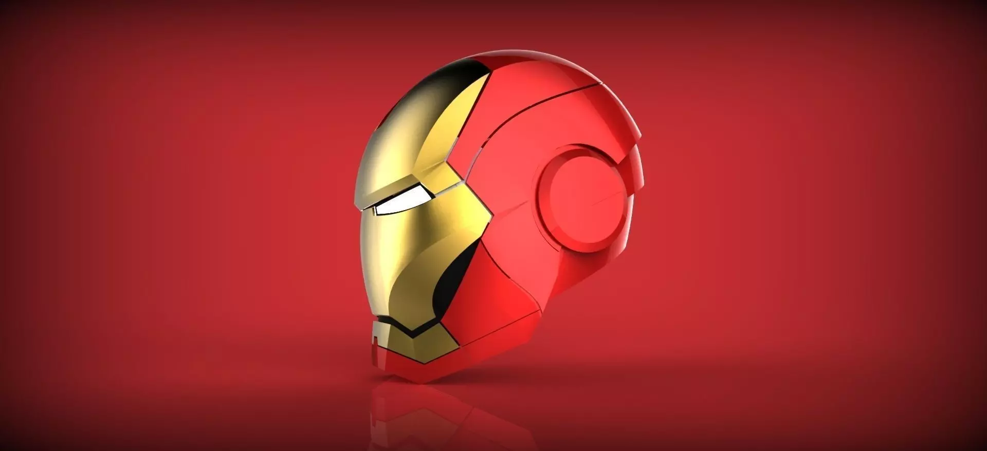 Iron Man Helmet Free 3D model