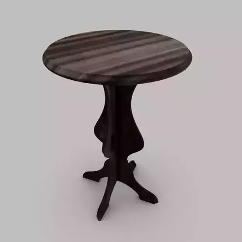 Decorative Table Low-poly 3D model