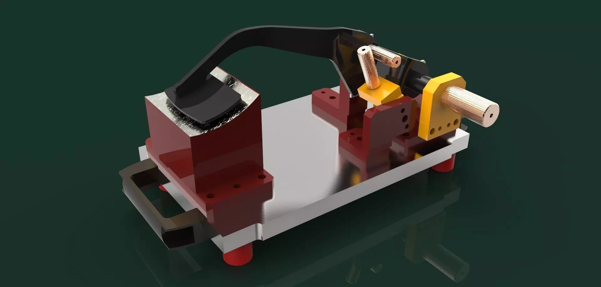 Checking Fixture Arm Brake Free 3D model