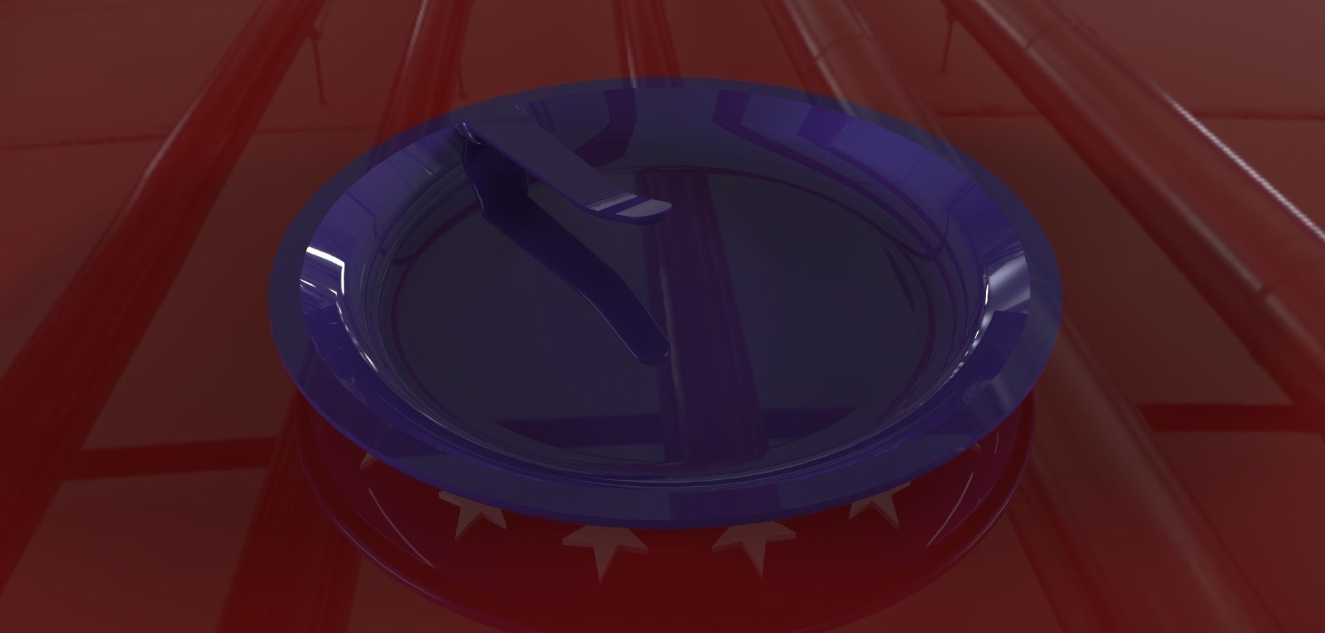 IDSA Lapel Pin Challenge Free 3D model_2