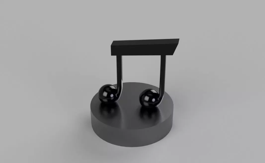 Music Trophy Free Free 3D print model_0