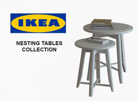 nesting tables COLLECTION 3D model_0