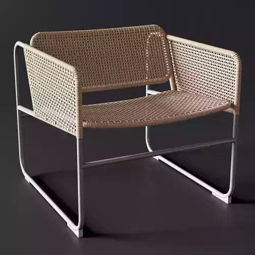 chairindustial rattan lounge chair