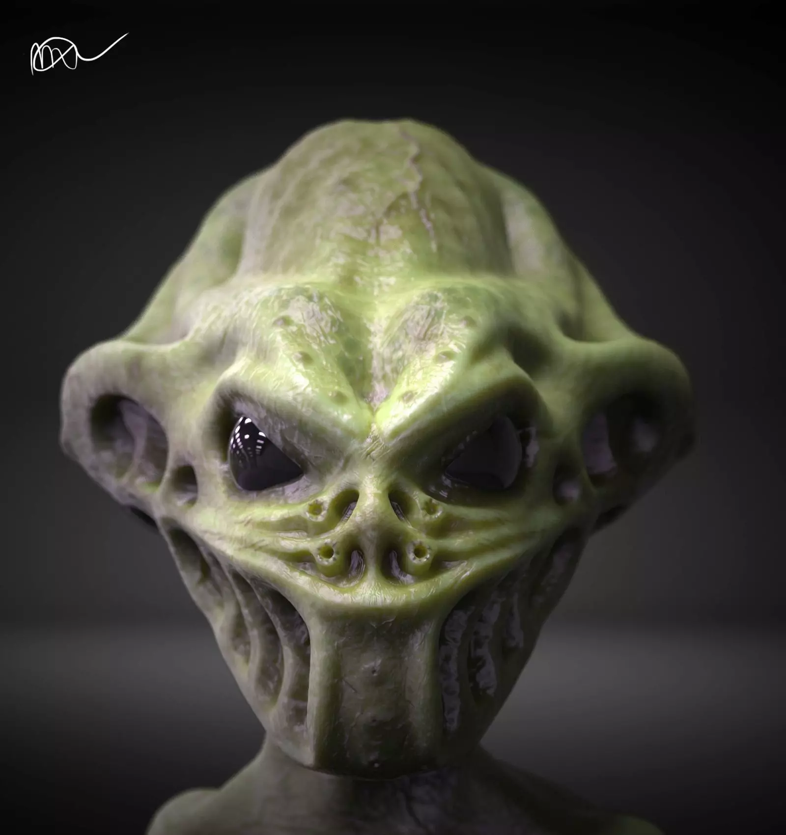 Non Eccentric Creature 3D model_0