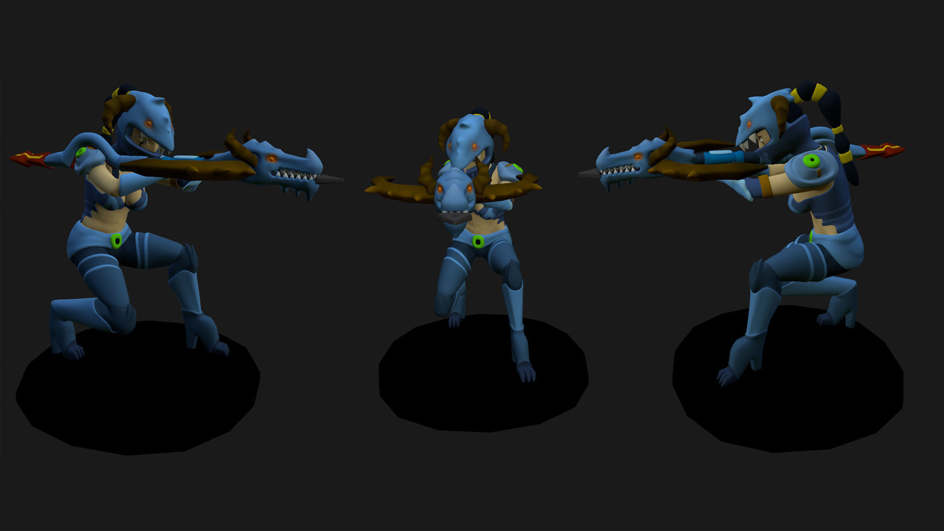 Vayne - DragonSlayer Skin - League Of Legends 3D print model_2