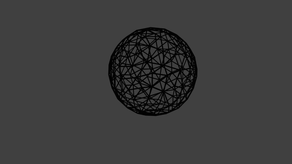 Cosphere Wire Free 3D model_2