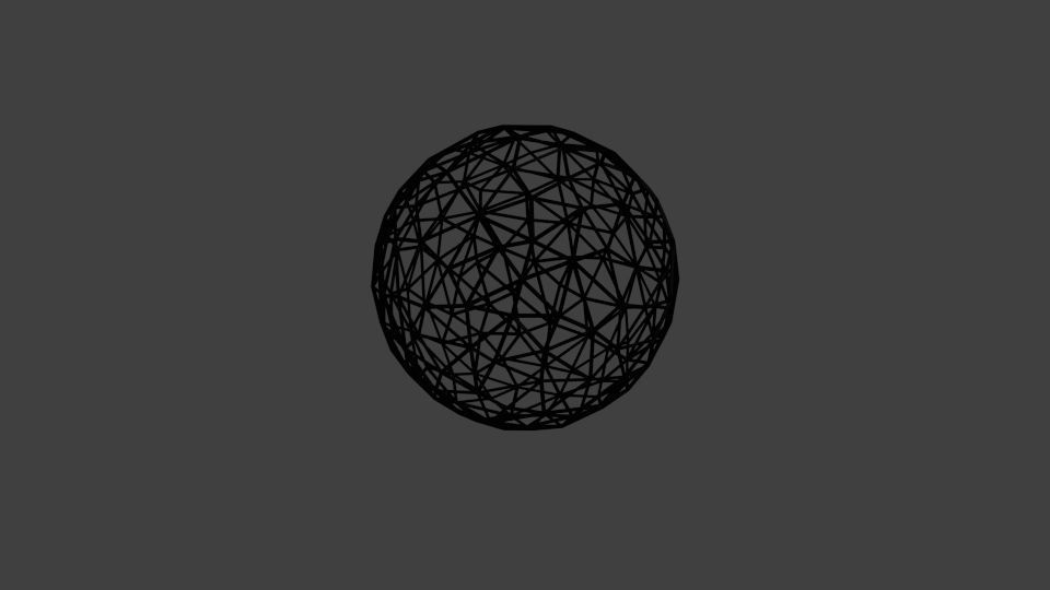 Cosphere Wire Free 3D model_1