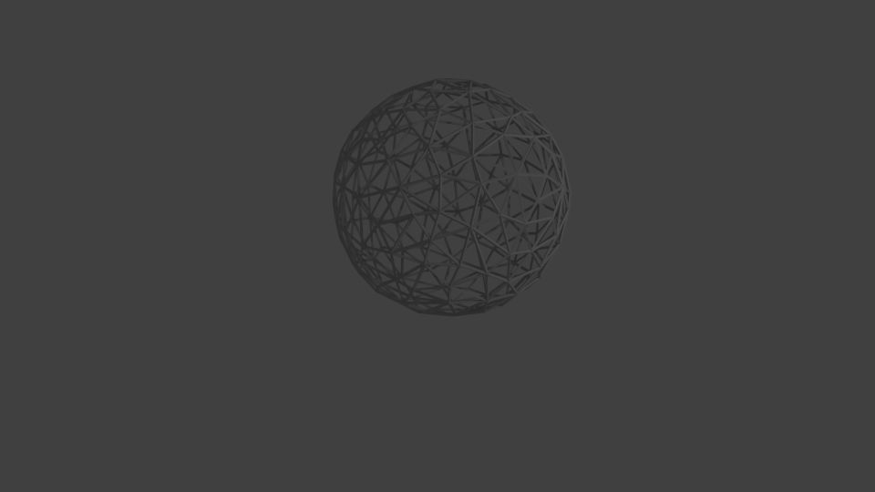 Cosphere Wire Free 3D model_4