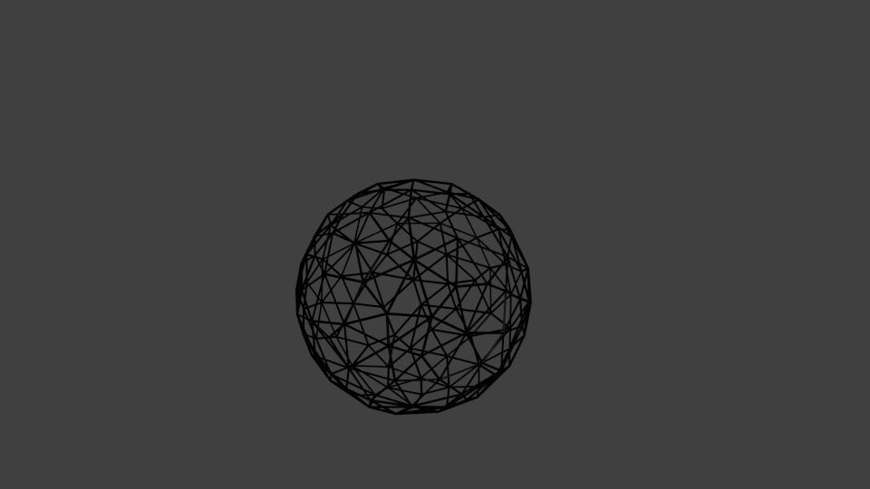 Co Sphere Wire Free 3D model_3
