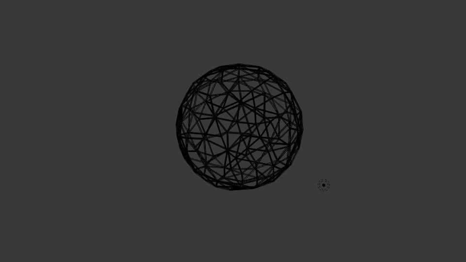 Co Sphere Wire Free 3D model_2