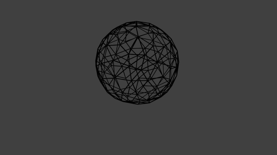 Co Sphere Wire Free 3D model_5
